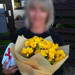 Ziedu piegāde uz Mežāres pilsētu. Atskaite Nr. 4479