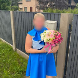 Ziedu piegāde uz Mārupe pilsētu. Atskaite Nr. 4486