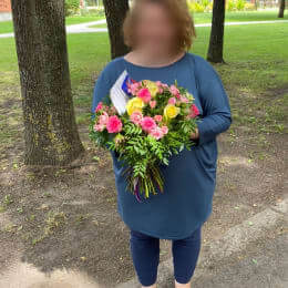 Ziedu piegāde uz Tīraine pilsētu. Atskaite Nr. 4490