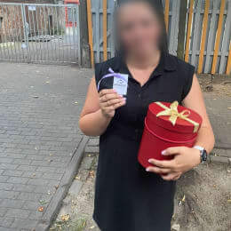 Ziedu piegāde uz  pilsētu. Atskaite Nr. 4507