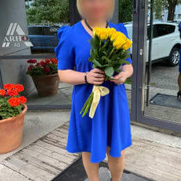 Ziedu piegāde uz Rīga pilsētu. Atskaite Nr. 4561