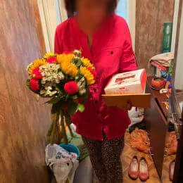 Ziedu piegāde uz Olaine pilsētu. Atskaite Nr. 4583