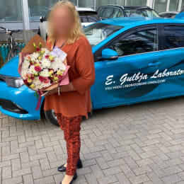 Ziedu piegāde uz Rīga pilsētu. Atskaite Nr. 4594