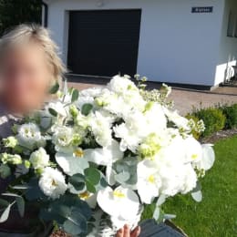 Ziedu piegāde uz Iecava pilsētu. Atskaite Nr. 4602