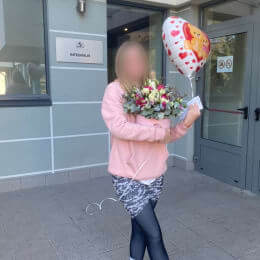 Ziedu piegāde uz Rīga pilsētu. Atskaite Nr. 4643