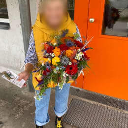 Ziedu piegāde uz Rīga pilsētu. Atskaite Nr. 4651