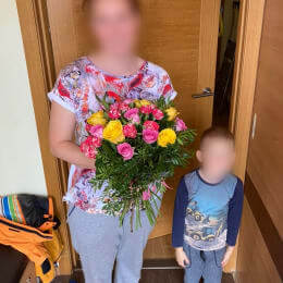 Ziedu piegāde uz Baloži pilsētu. Atskaite Nr. 4668