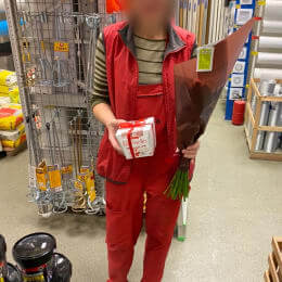 Ziedu piegāde uz Rīga pilsētu. Atskaite Nr. 4690