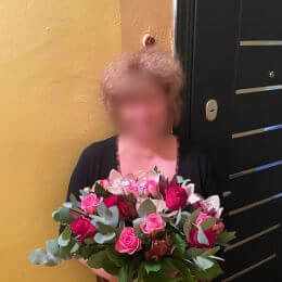 Ziedu piegāde uz Olaine pilsētu. Atskaite Nr. 4693