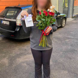 Ziedu piegāde uz Rīga pilsētu. Atskaite Nr. 4723