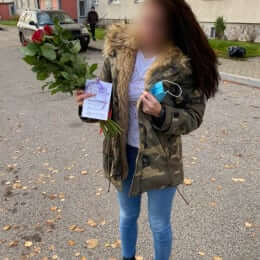 Ziedu piegāde uz Rīga pilsētu. Atskaite Nr. 4733