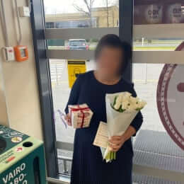 Ziedu piegāde uz Mārupe pilsētu. Atskaite Nr. 4741