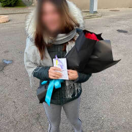 Ziedu piegāde uz Rīga pilsētu. Atskaite Nr. 4753