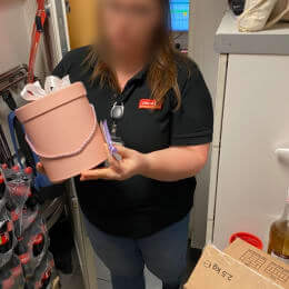 Ziedu piegāde uz Rīga pilsētu. Atskaite Nr. 4764