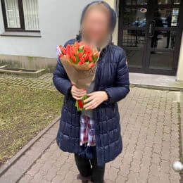 Ziedu piegāde uz Rīga pilsētu. Atskaite Nr. 4765