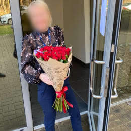 Ziedu piegāde uz Rīga pilsētu. Atskaite Nr. 4822