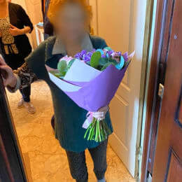 Ziedu piegāde uz Rīga pilsētu. Atskaite Nr. 4824