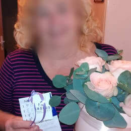 Ziedu piegāde uz Ķekava pilsētu. Atskaite Nr. 4873