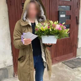 Ziedu piegāde uz Salaspils pilsētu. Atskaite Nr. 4929