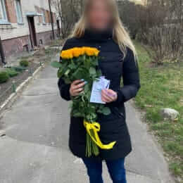 Ziedu piegāde uz Rīga pilsētu. Atskaite Nr. 4967