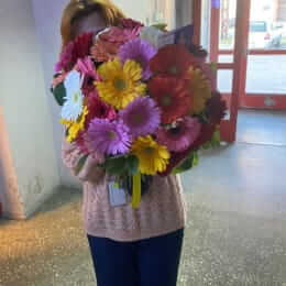 Ziedu piegāde uz Rīga pilsētu. Atskaite Nr. 4971