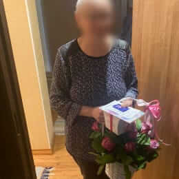 Ziedu piegāde uz Ogre pilsētu. Atskaite Nr. 5034