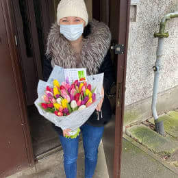 Ziedu piegāde uz Rīga pilsētu. Atskaite Nr. 5097