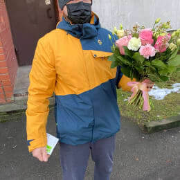 Ziedu piegāde uz Piņķi pilsētu. Atskaite Nr. 5105