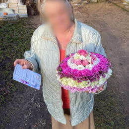 Ziedu piegāde uz Jūrmala pilsētu. Atskaite Nr. 5108