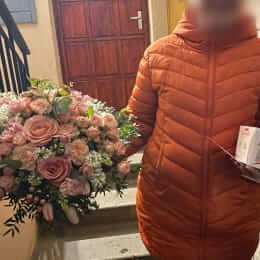 Ziedu piegāde uz Tīraine pilsētu. Atskaite Nr. 5137