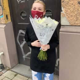 Ziedu piegāde uz Rīga pilsētu. Atskaite Nr. 5162