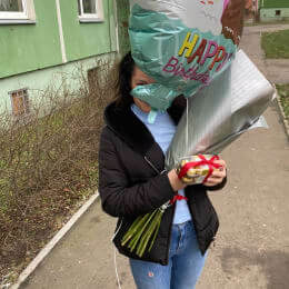 Ziedu piegāde uz  pilsētu. Atskaite Nr. 5169