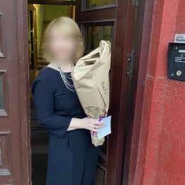 Ziedu piegāde uz Rīga pilsētu. Atskaite Nr. 5191