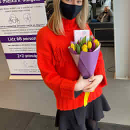 Ziedu piegāde uz Rīga pilsētu. Atskaite Nr. 5205