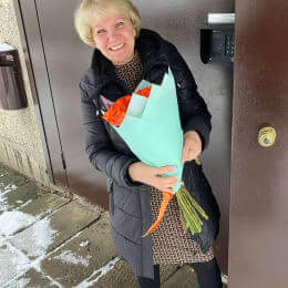 Ziedu piegāde uz Rīga pilsētu. Atskaite Nr. 5208