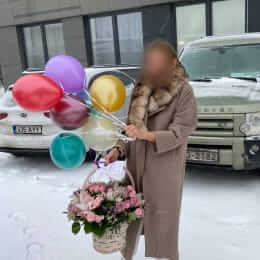 Ziedu piegāde uz Rīga pilsētu. Atskaite Nr. 5211