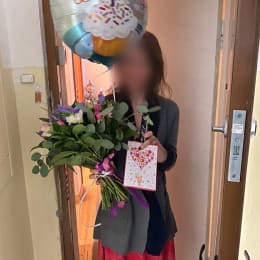 Ziedu piegāde uz Rīga pilsētu. Atskaite Nr. 5216