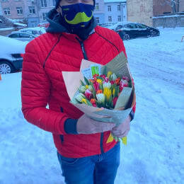 Ziedu piegāde uz Rīga pilsētu. Atskaite Nr. 5226