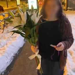 Ziedu piegāde uz Rīga pilsētu. Atskaite Nr. 5228