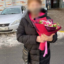 Ziedu piegāde uz Rīga pilsētu. Atskaite Nr. 5233