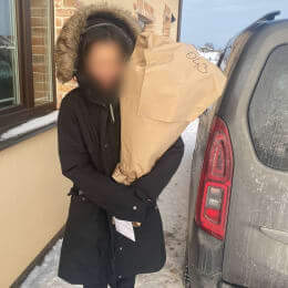 Ziedu piegāde uz Ikšķile pilsētu. Atskaite Nr. 5264