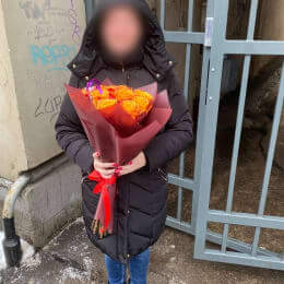 Ziedu piegāde uz Rīga pilsētu. Atskaite Nr. 5268