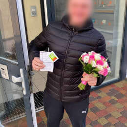 Ziedu piegāde uz Rīga pilsētu. Atskaite Nr. 5276