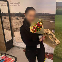 Ziedu piegāde uz Piņķi pilsētu. Atskaite Nr. 5302