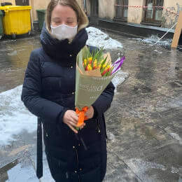 Ziedu piegāde uz Rīga pilsētu. Atskaite Nr. 5304