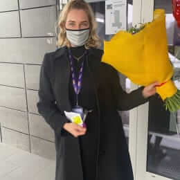 Ziedu piegāde uz Mārupe pilsētu. Atskaite Nr. 5311