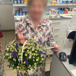 Ziedu piegāde uz Rīga pilsētu. Atskaite Nr. 5312