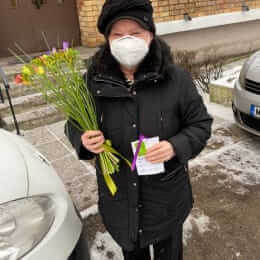 Ziedu piegāde uz Rīga pilsētu. Atskaite Nr. 5319