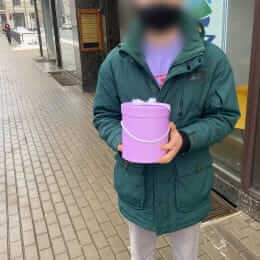 Ziedu piegāde uz Rīga pilsētu. Atskaite Nr. 5322