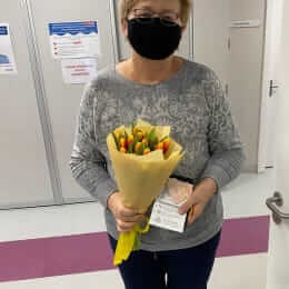 Ziedu piegāde uz Rīga pilsētu. Atskaite Nr. 5327